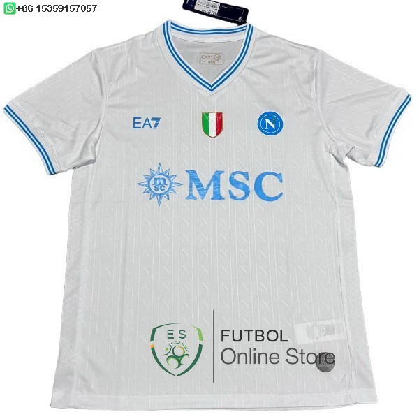 Tailandia Camiseta Napoli 25/2026 Segunda