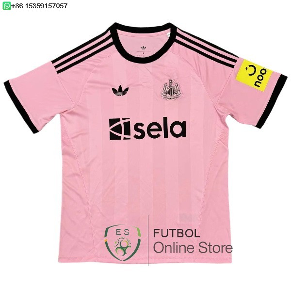 Tailandia Camiseta Newcastle United 25/2026 Portero Rosa