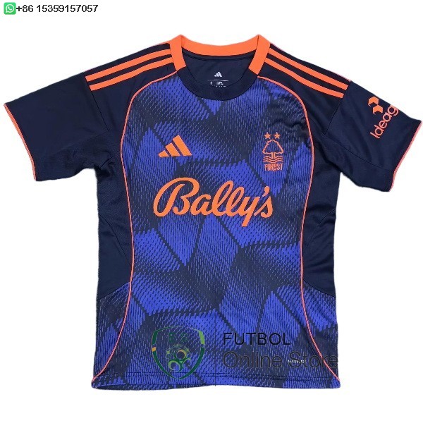 Tailandia Camiseta Nottingham Forest 25/2026 Tercera