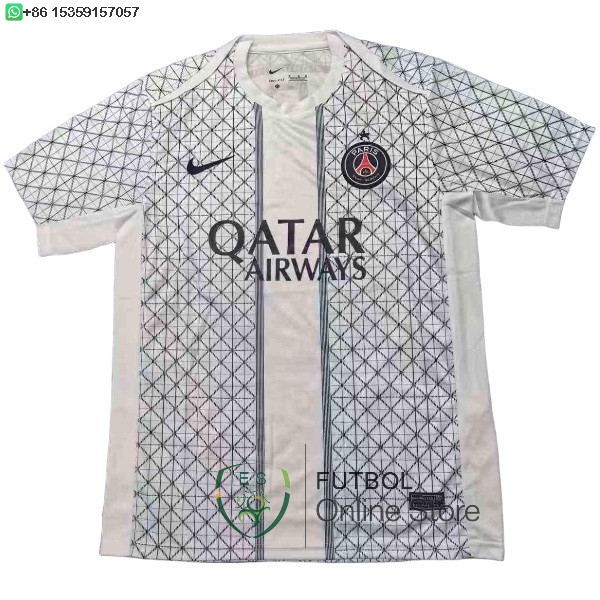 Tailandia Camiseta Paris Saint Germain 25/2026 Especial Azul Blanco