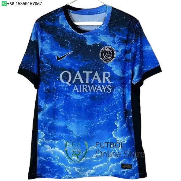 Tailandia Camiseta Paris Saint Germain 25/2026 Especial Azul Negro