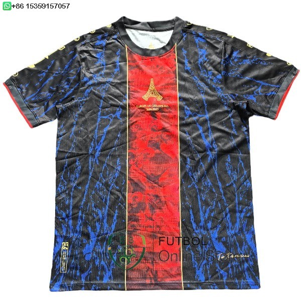Tailandia Camiseta Paris Saint Germain 25/2026 Especial Negro Azul Rojo
