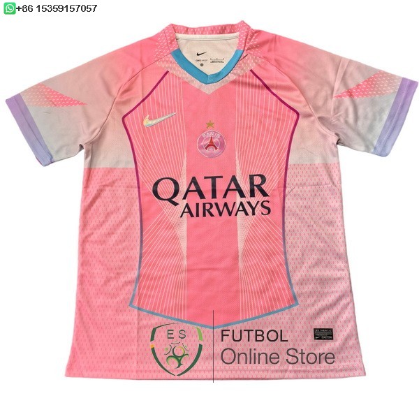 Tailandia Camiseta Paris Saint Germain 25/2026 Especial Rosa