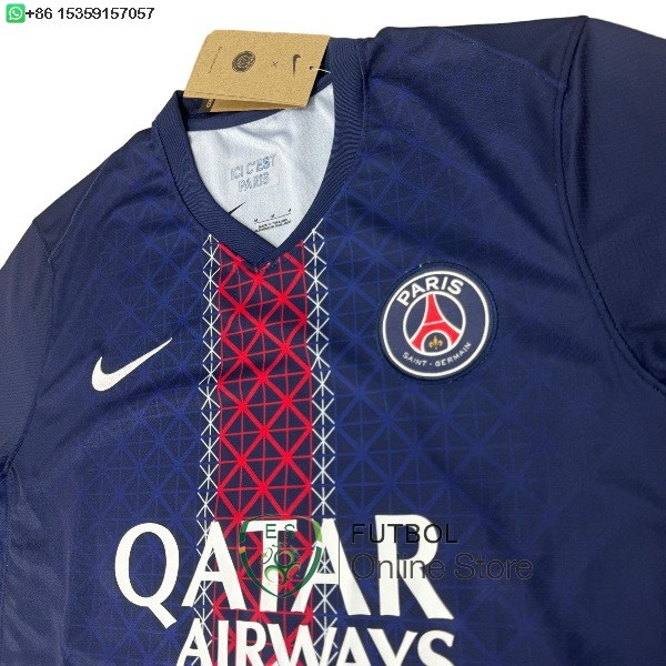 Tailandia Camiseta Paris Saint Germain 25/2026 Primera