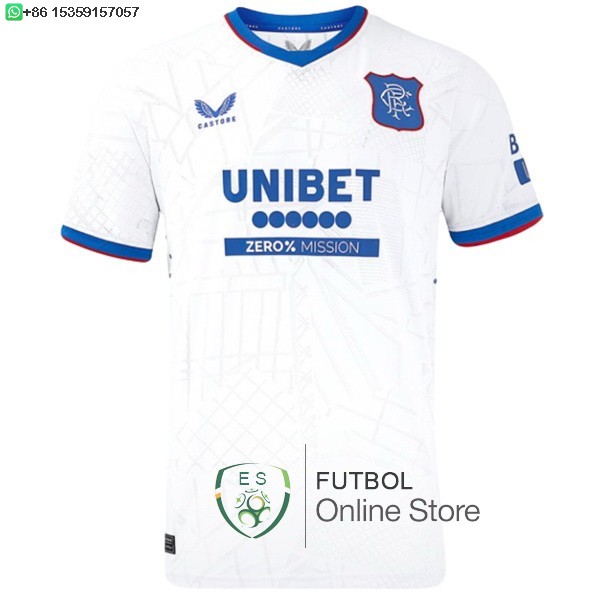 Tailandia Camiseta Rangers 24/2025 Segunda