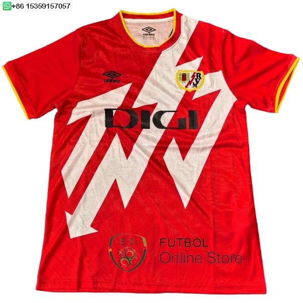 Tailandia Camiseta Rayo Vallecano 25/2026 Segunda