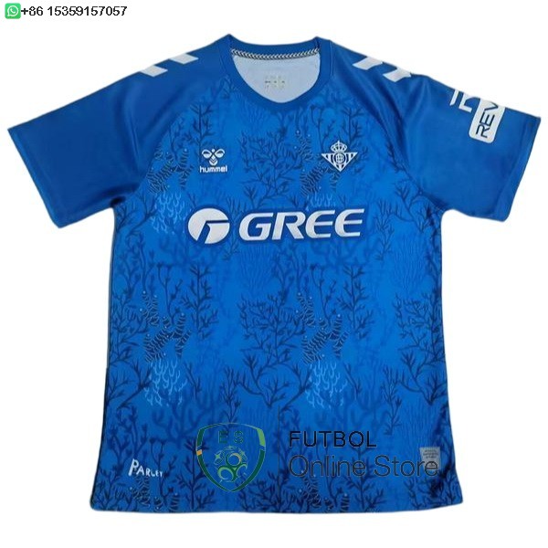 Tailandia Camiseta Real Betis 25/2026 Especial Azul Tailandia Camiseta Real Betis 25/2026 Especial Azul