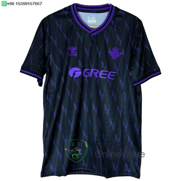 Tailandia Camiseta Real Betis 25/2026 Especial Negro Tailandia Camiseta Real Betis 25/2026 Especial Negro