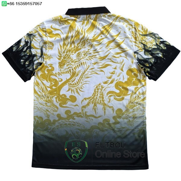 Tailandia Camiseta Real Madrid 25/2026 Especial Amarillo Negro Naranja