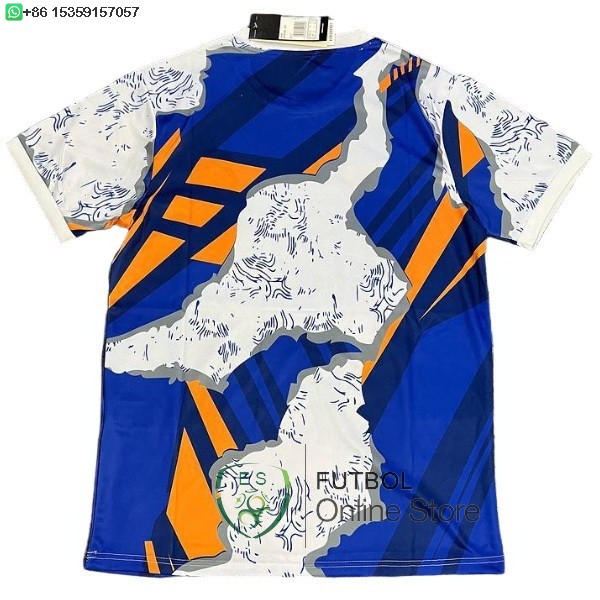 Tailandia Camiseta Real Madrid 25/2026 Especial Azul Blanco Naranja
