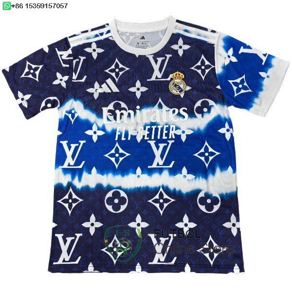Tailandia Camiseta Real Madrid 25/2026 Especial Azul I Blanco Tailandia Camiseta Real Madrid 25/2026 Especial Azul I Blanco