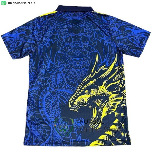 Tailandia Camiseta Real Madrid 25/2026 Especial Azul Marino Amarillo