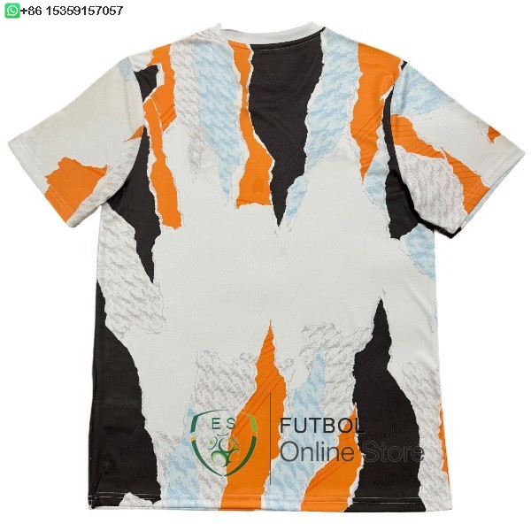 Tailandia Camiseta Real Madrid 25/2026 Especial Blanco Naranja