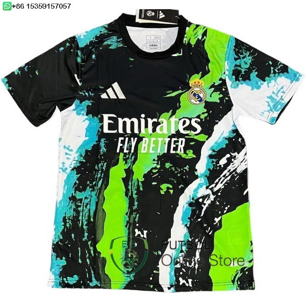 Tailandia Camiseta Real Madrid 25/2026 Especial Negro I Verde Tailandia Camiseta Real Madrid 25/2026 Especial Negro I Verde