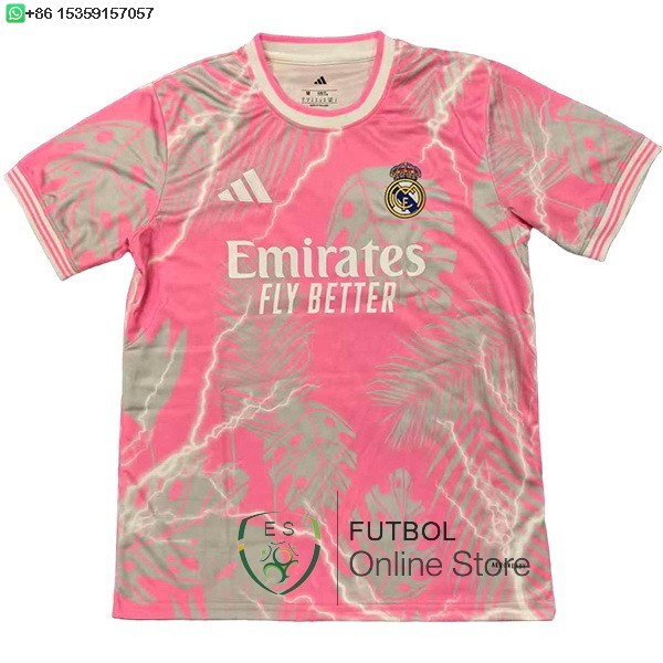 Tailandia Camiseta Real Madrid 25/2026 Especial Rosa IIII Blanco Tailandia Camiseta Real Madrid 25/2026 Especial Rosa IIII Blanco