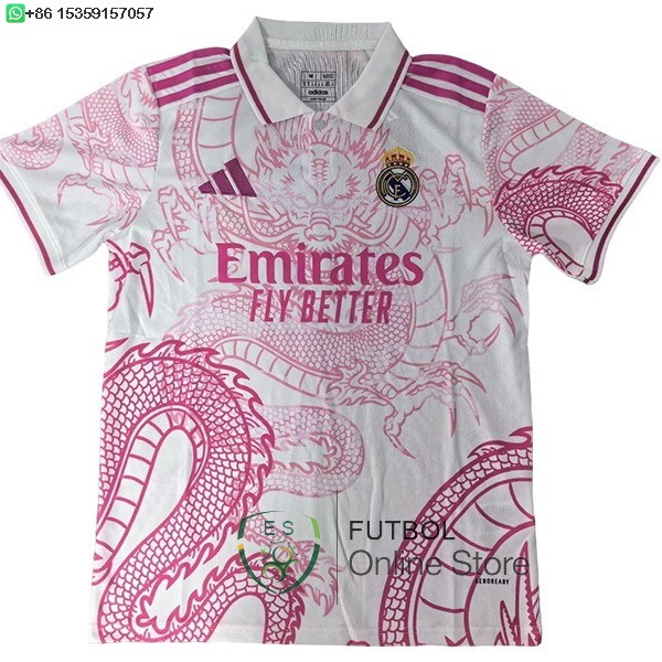 Tailandia Camiseta Real Madrid 25/2026 Especial Rosa III Blanco Tailandia Camiseta Real Madrid 25/2026 Especial Rosa III Blanco