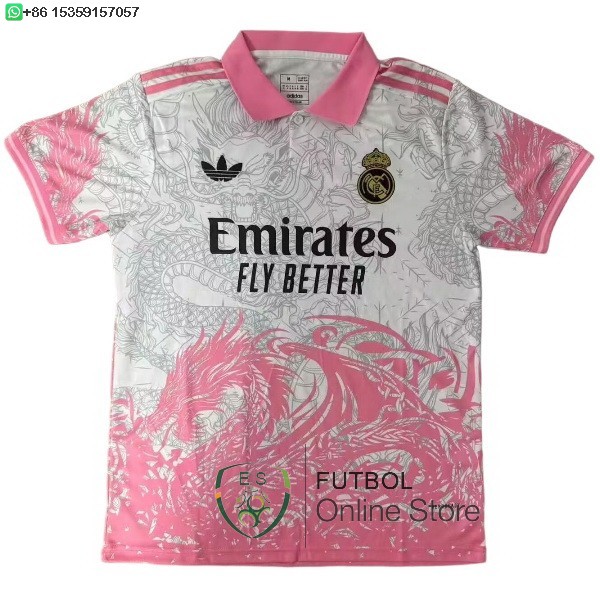 Tailandia Camiseta Real Madrid 25/2026 Especial Rosa II Blanco Tailandia Camiseta Real Madrid 25/2026 Especial Rosa II Blanco