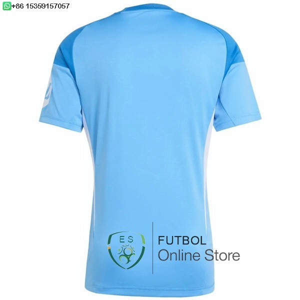 Tailandia Camiseta Real Madrid 25/2026 Portero Azul
