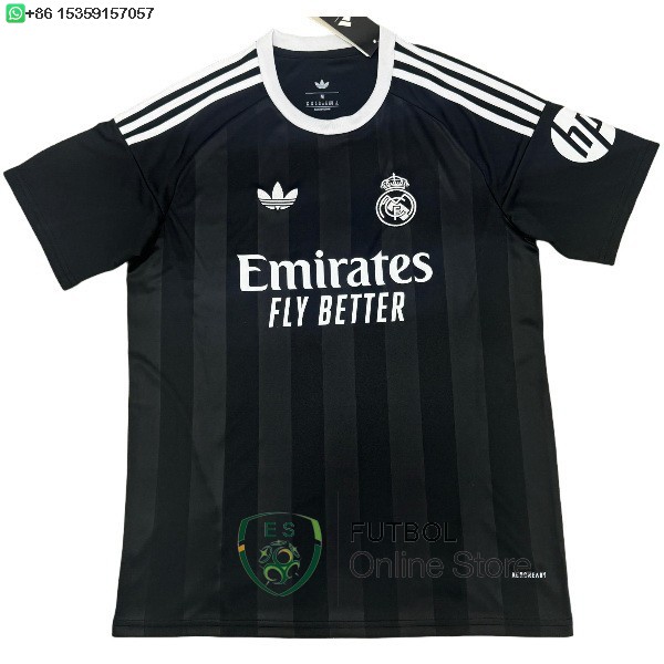 Tailandia Camiseta Real Madrid 25/2026 Portero Negro