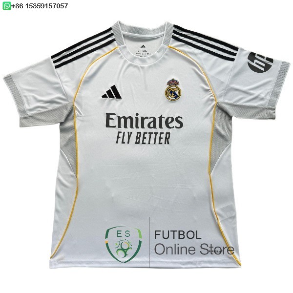 Tailandia Camiseta Real Madrid 25/2026 Primera