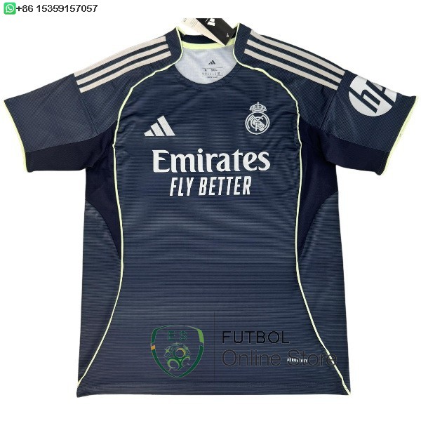 Tailandia Camiseta Real Madrid 25/2026 Segunda