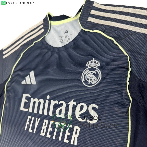 Tailandia Camiseta Real Madrid 25/2026 Segunda