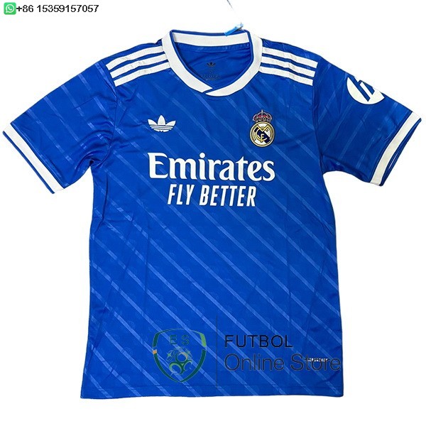 Tailandia Camiseta Real Madrid 25/2026 Tercera