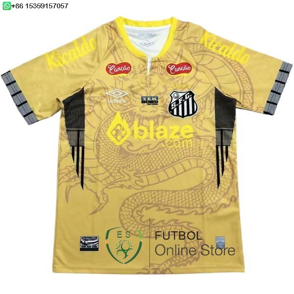 Tailandia Camiseta Santos 25/2026 Especial Amarillo Tailandia Camiseta Santos 25/2026 Especial Amarillo