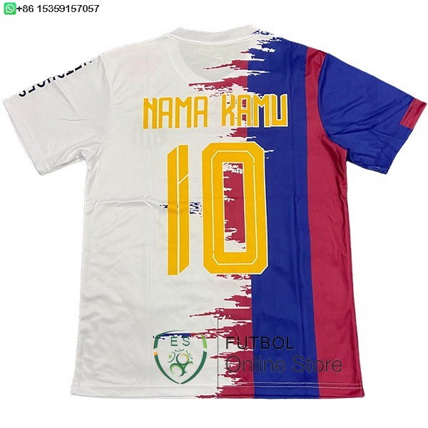 Tailandia Camiseta Santos 25/2026 Especial Azul Blanco