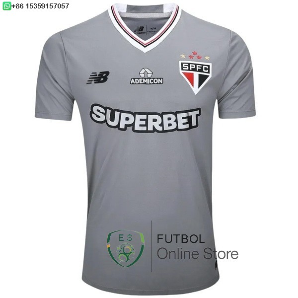 Tailandia Camiseta Sao Paulo 25/2026 Especial Gris Tailandia Camiseta Sao Paulo 25/2026 Especial Gris