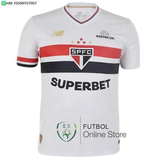 Tailandia Camiseta Sao Paulo 25/2026 Primera Tailandia Camiseta Sao Paulo 25/2026 Primera