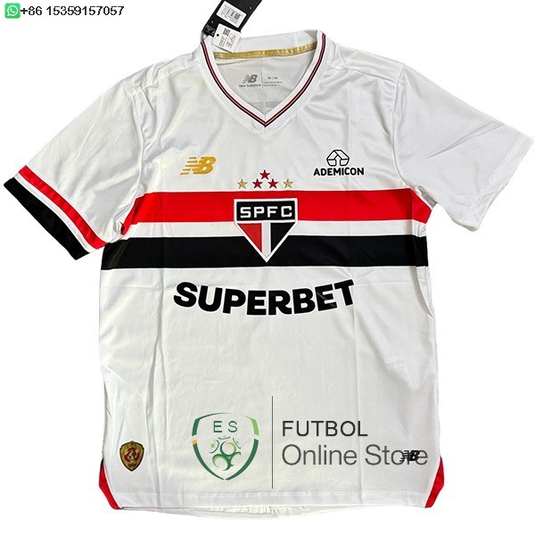 Tailandia Camiseta Sao Paulo 25/2026 Primera