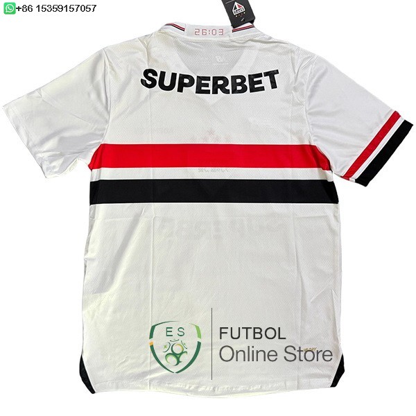 Tailandia Camiseta Sao Paulo 25/2026 Primera