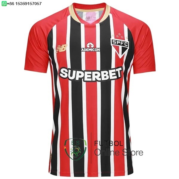 Tailandia Camiseta Sao Paulo 25/2026 Segunda Tailandia Camiseta Sao Paulo 25/2026 Segunda