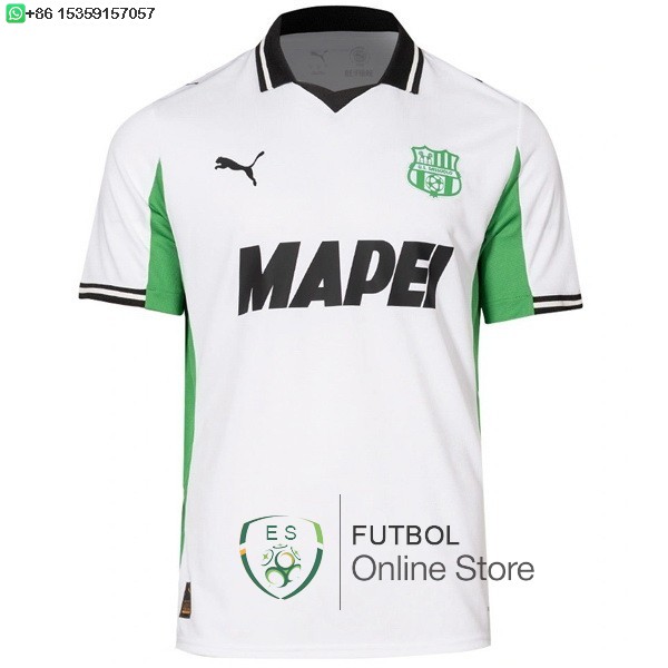 Tailandia Camiseta Sassuolo 25/2026 Segunda Tailandia Camiseta Sassuolo 25/2026 Segunda