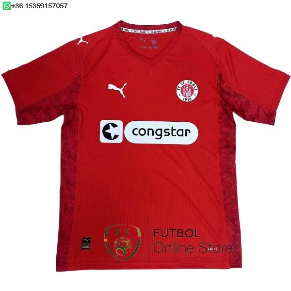 Tailandia Camiseta St. Pauli 25/2026 Cuarta