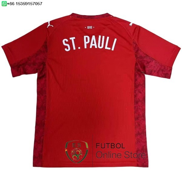 Tailandia Camiseta St. Pauli 25/2026 Cuarta