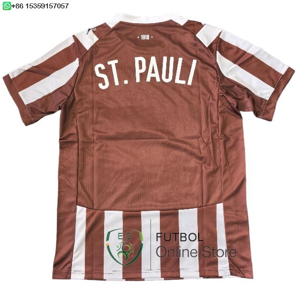 Tailandia Camiseta St. Pauli 25/2026 Primera