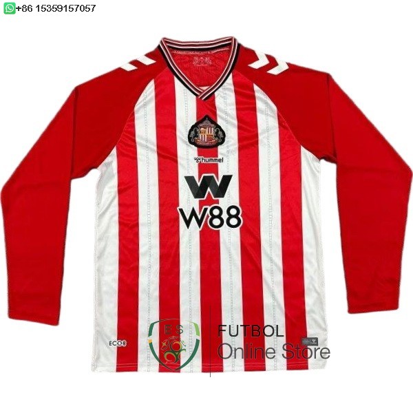 Tailandia Camiseta Sunderland 25/2026 ML Primera Tailandia Camiseta Sunderland 25/2026 ML Primera