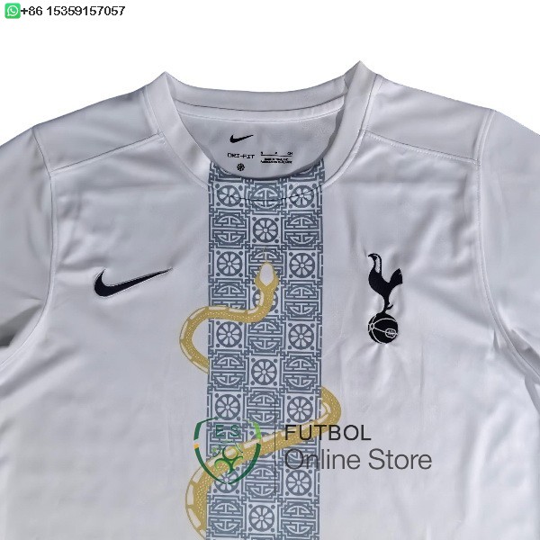 Tailandia Camiseta Tottenham Hotspur 25/2026 Especial Blanco Amarillo