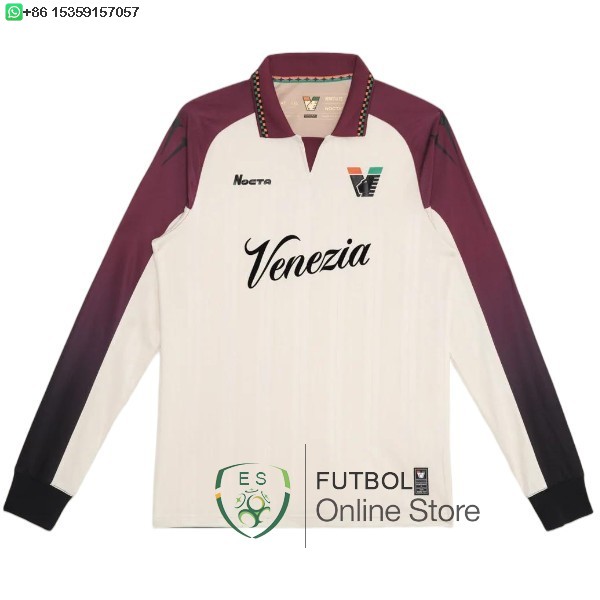 Tailandia Camiseta Venezia 25/2026 I ML Segunda