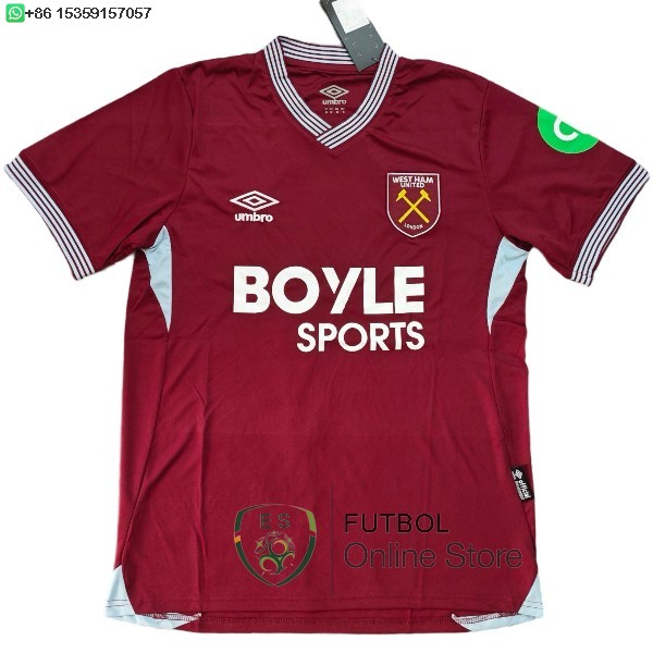 Tailandia Camiseta West Ham United 25/2026 Primera
