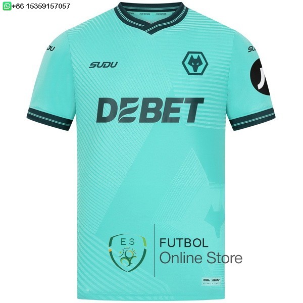 Tailandia Camiseta Wolves 25/2026 Segunda Tailandia Camiseta Wolves 25/2026 Segunda
