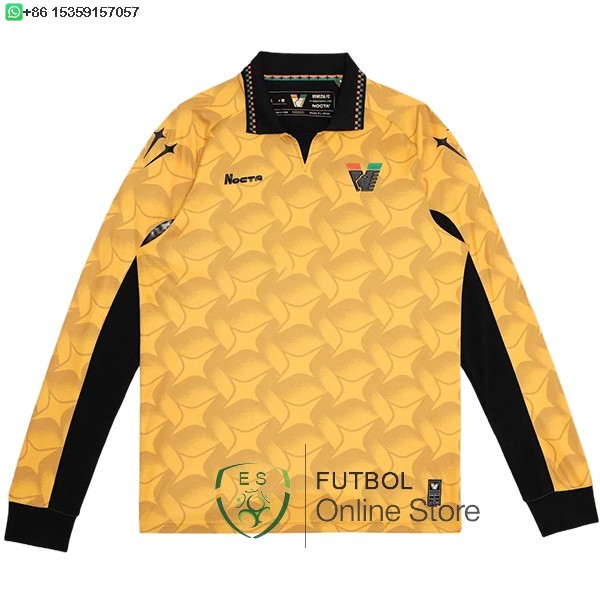 Tailandia Portero Manga Larga Venezia 25/2026 Amarillo