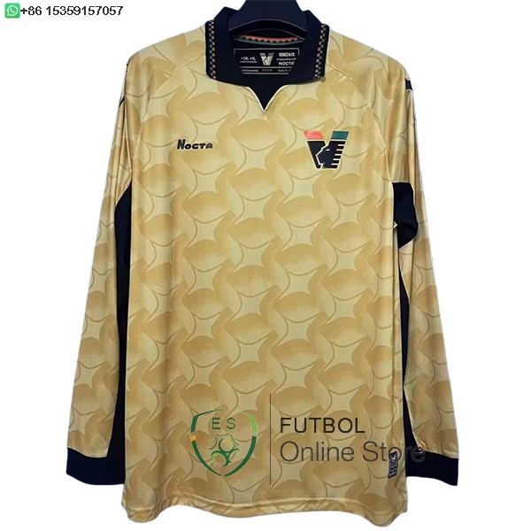 Tailandia Portero Manga Larga Venezia 25/2026 Amarillo