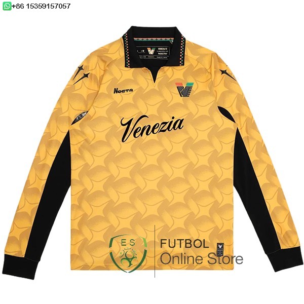 Tailandia Portero Manga Larga Venezia 25/2026 II Amarillo