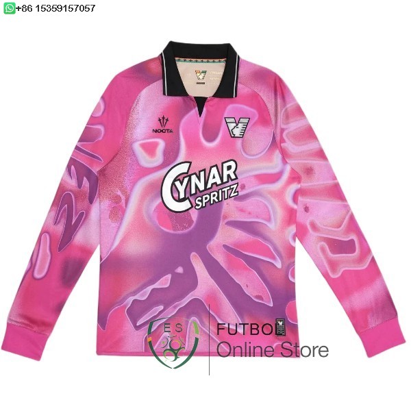 Tailandia Portero Manga Larga Venezia 25/2026 II Rosa