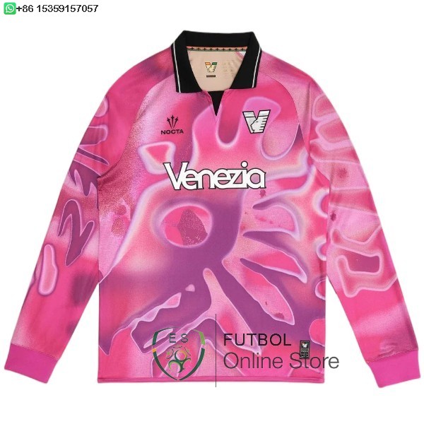 Tailandia Portero Manga Larga Venezia 25/2026 I Rosa