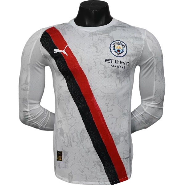 Camiseta Manchester City 25/2026 ML Segunda i Jugadores
