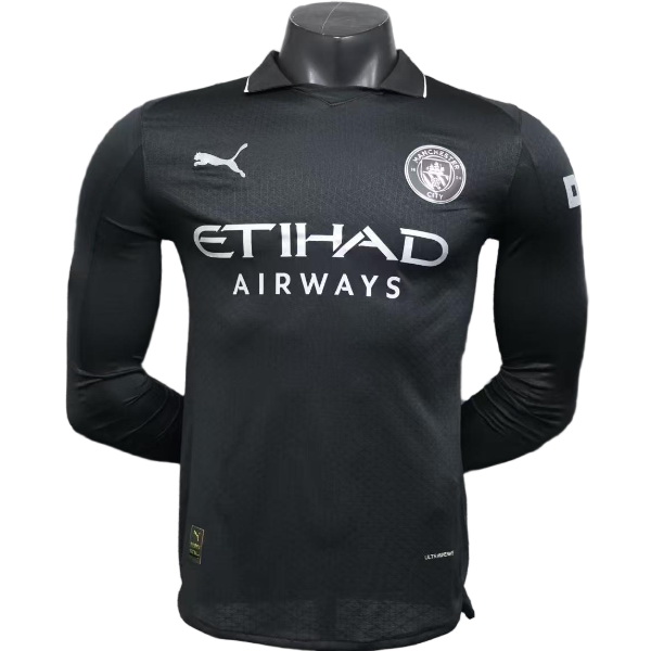Camiseta Manchester City 25/2026 ML Segunda Jugadores